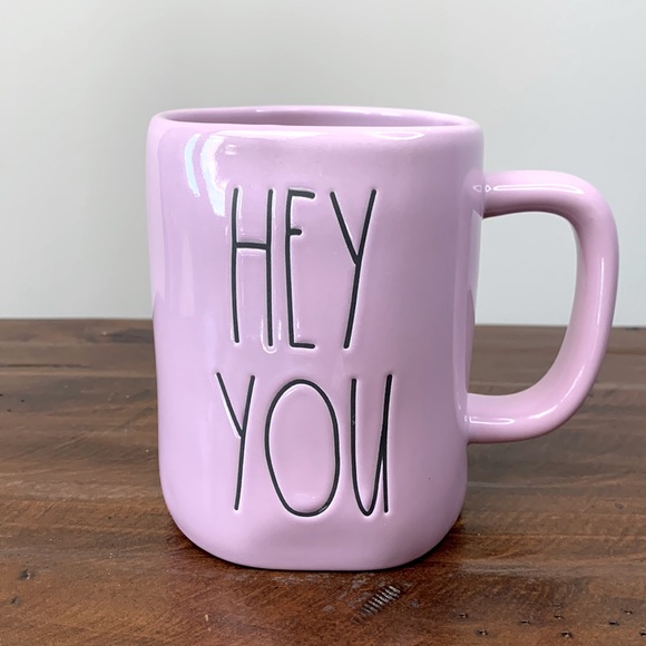 Rae Dunn Other - Last 1 - Rae Dunn “Hey You” Purple Mug